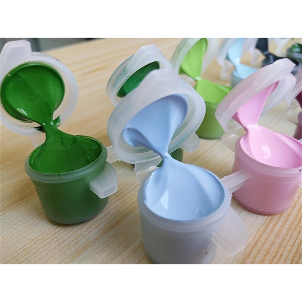 DIY Paint Tulips Digital DIY Painting Acrylic Paint Home Decoration Pink Tulips