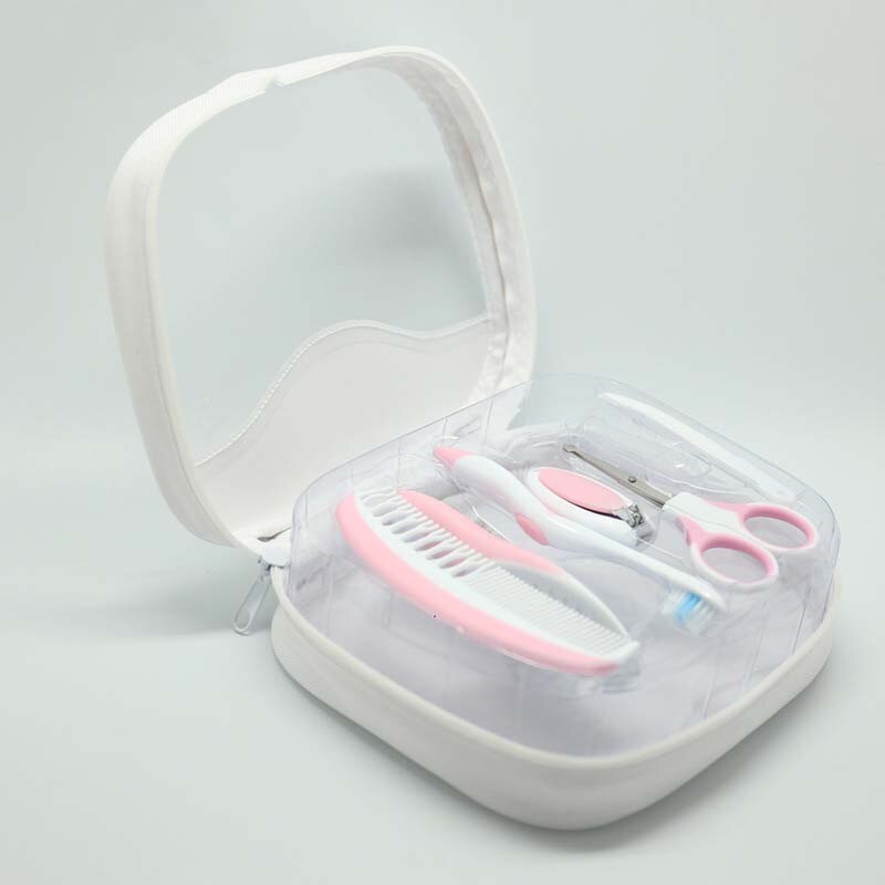 7 stk/sæt babypleje manicure sæt baby sundhedspleje speciel negleklipper kam tandbørste værktøj nyfødt sikkerhedspleje