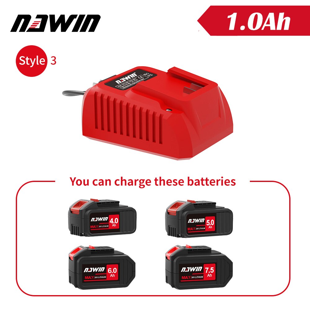 NAWIN Electric Drill Battery Charger Electric Screwdriver Battery Charger Power Tool Battery Charger