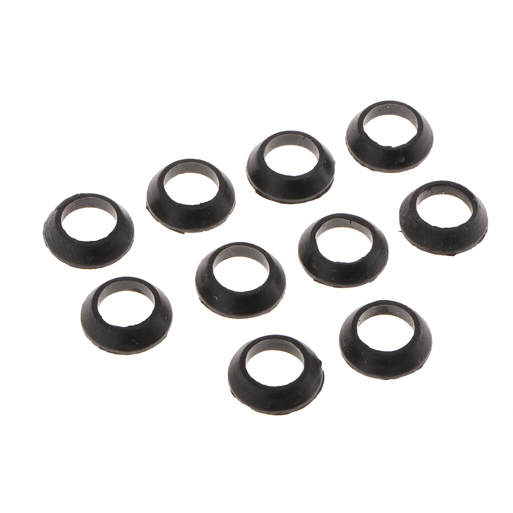 10pcs Rubber Adapter Rings Winding Check for DIY Fishing Rod Building Repair DIY Fishing Rod Component