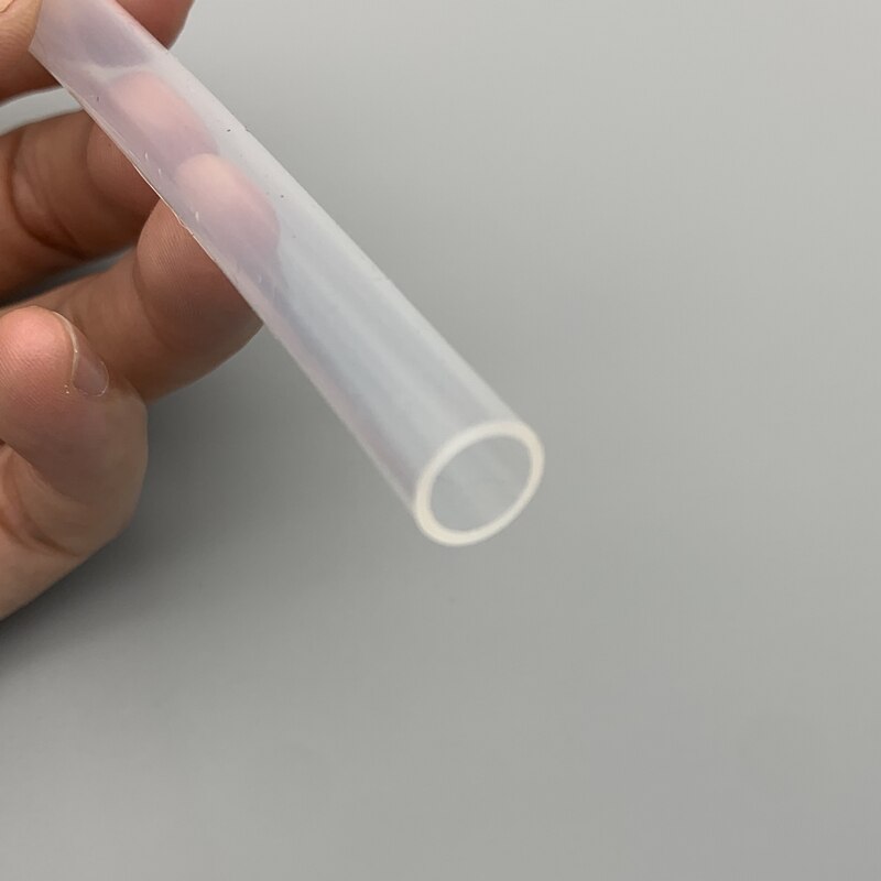 Tube en Silicone Flexible de alimentaire, 6x9, diamètre extérieur 9mm, diamètre intérieur 6mm, résistant à la température domestique, non toxique, Transparent: Default Title