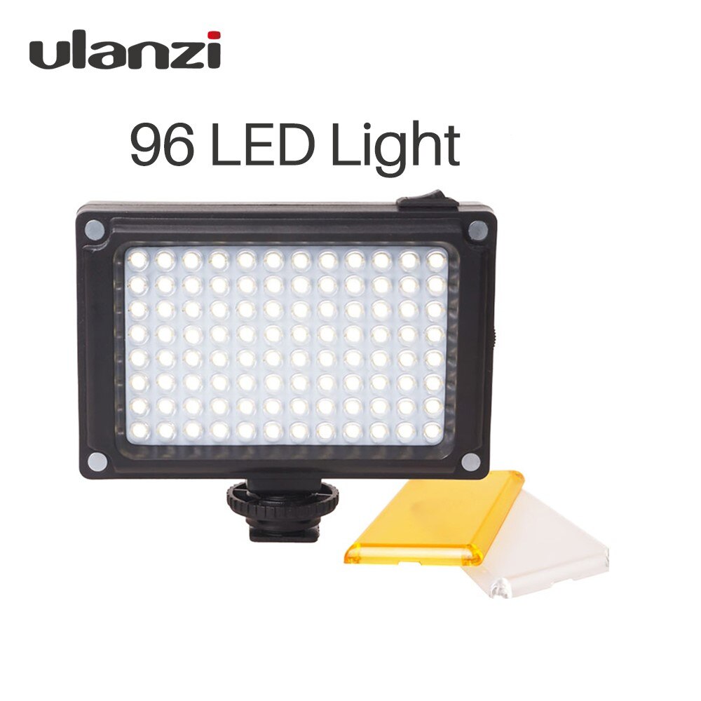 Ulanzi 96 LED Video Light Photo Verlichting op Camera Oplaadbare LED Flash voor DSLR Camera 'S Vlog Bruiloft Fotografie Accessorie