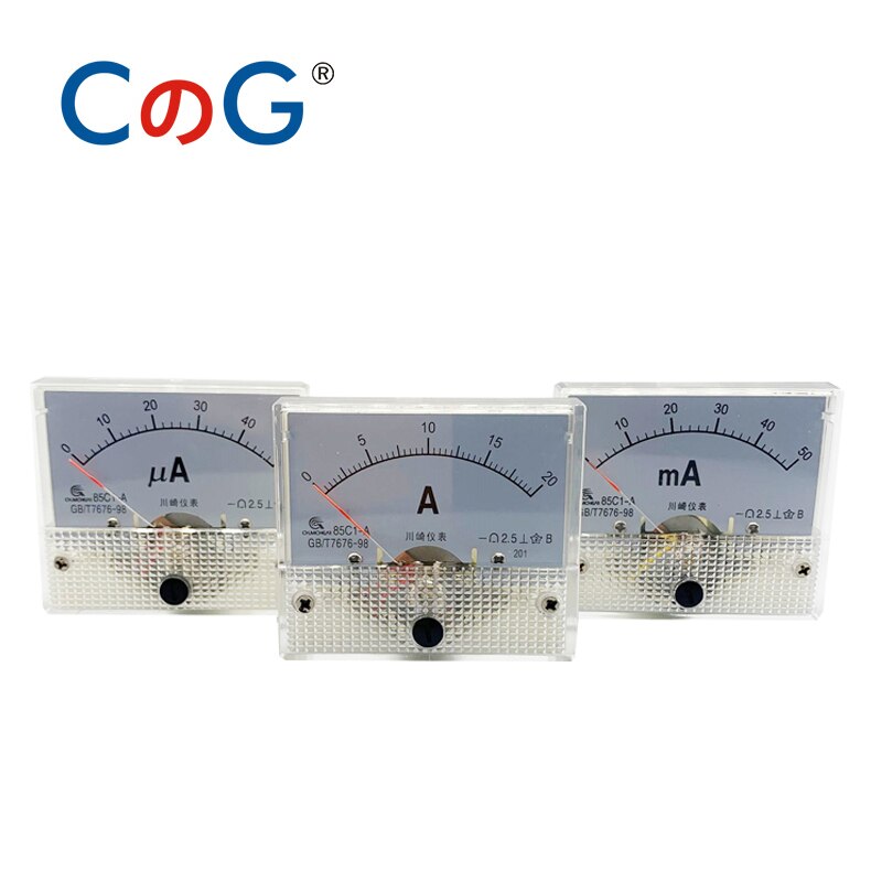 thumbnail image 2 of GE DC 0-1.5 Amps Analog Ammeter – Panel Mount Pointer Current Meter Gauge 2 of 4