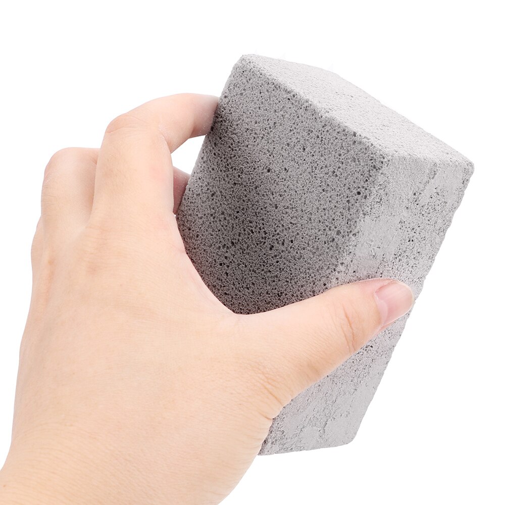 Handheld BBQ Grill Reinigung Ziegel Block Entfernen Flecken Pinsel BBQ Werkzeuge 2Stck Grill Schaber Bratpfanne BBQ Reinigung Stein