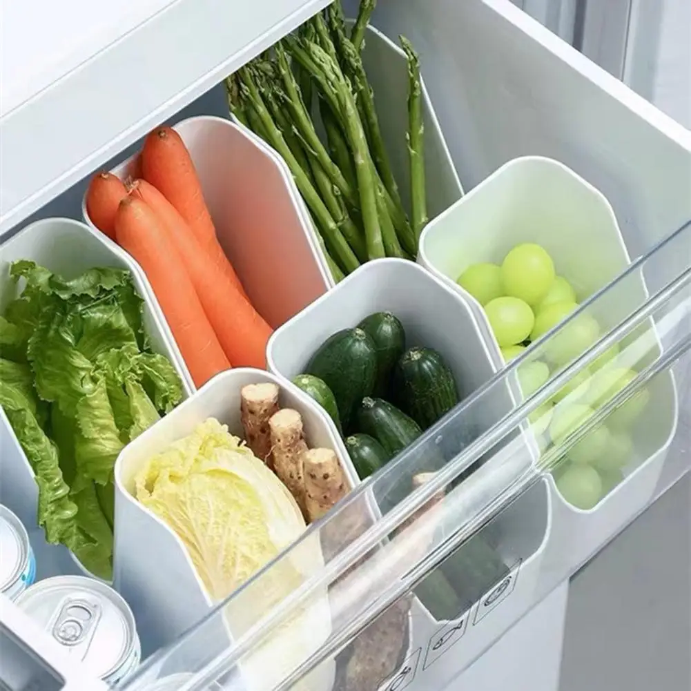 Kühlschrank-Organizer-Behälter, transparente Au... – Grandado