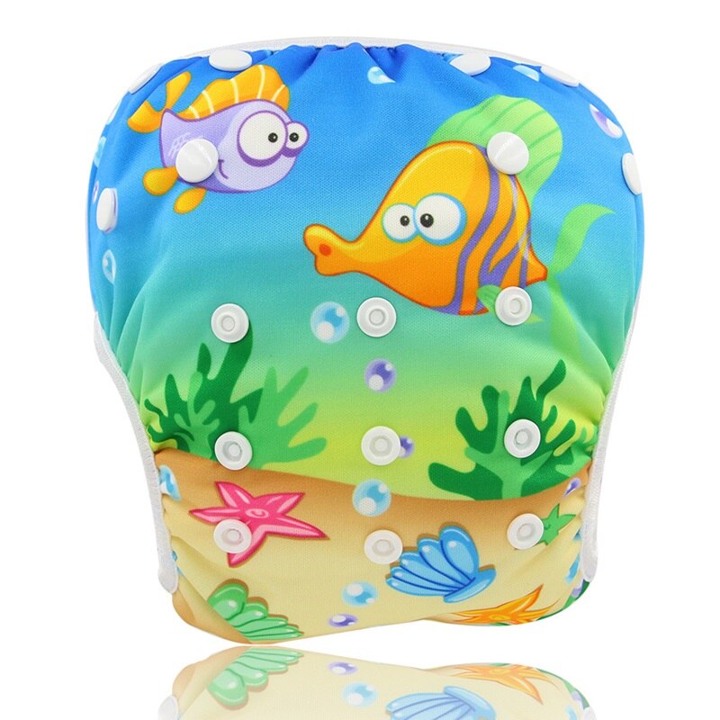 Ohbabyka – couche de bain réutilisable pour bébé et tout-petit, couche-culotte ajustable, taille unique, , de réception pour bébé, 3 paquets, nouveauté été