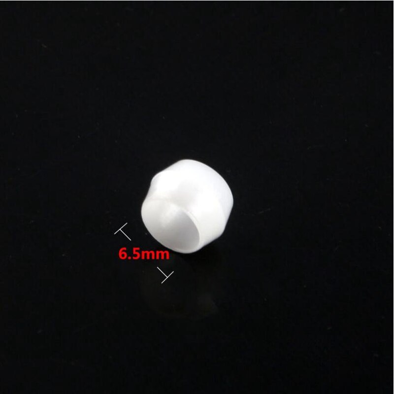 Manga de plástico de 1/4 pulgadas para insertar manguera, silenciador, piezas de filtro de agua RO, accesorios de tubería, grifo de cuello de cisne, accesorios a prueba de fugas: 1 4 sleeve
