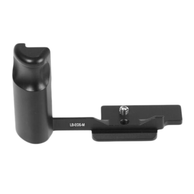 L-Vormige Quick Release Plaat Beugel Handgreep Met 1/4 Schroef Gat Voor Canon EOS-M Ilc Camera