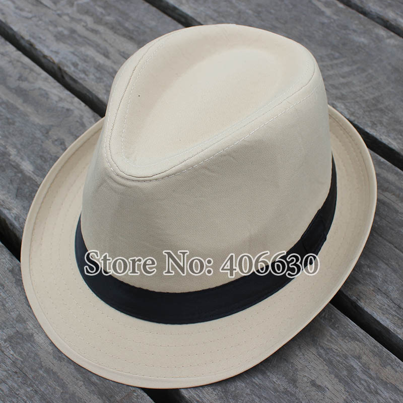 Black Fedora Hats For Men Chapeu Masculino Panama White Trilby Jazz Caps Gangster Hats MEDB003