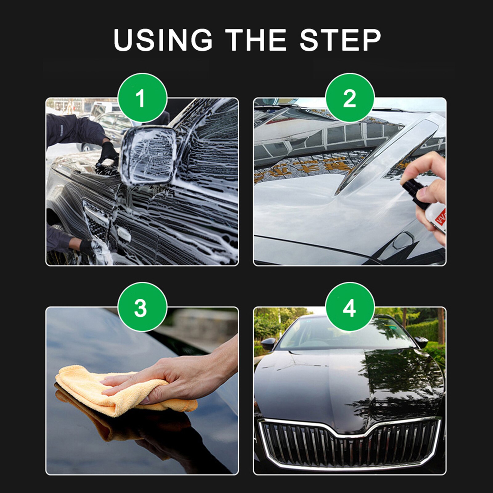 320ML Car Paint Nano Coating Spray Paint Sealant Auto Protection Anti-scratch High Temperature Resistance Anti-corrosion