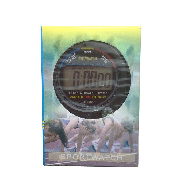 Waterproof Digital LCD Stopwatch Chronograph Timer Counter Sports Alarm stopwatch Timer Counter cronometro digital deportivo