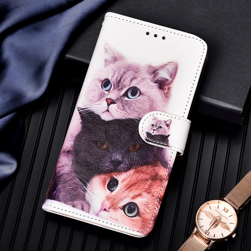 Wallet Cover Voor Tecno Pop 5 Lte Case Boek Coque Flip Lederen Case Op Tecno Pop 5 Lte Hoesje Capa shell Tas