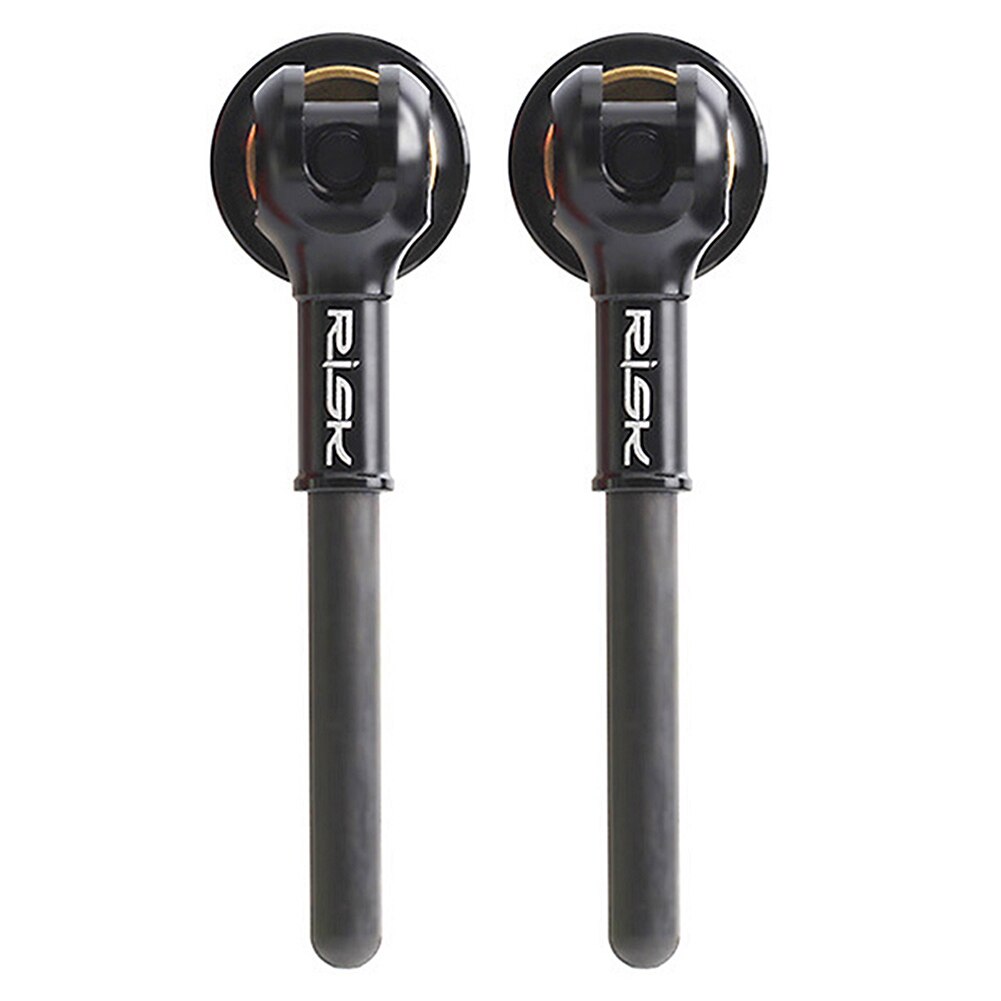 2pcs Ti Alloy Skewer Mountain Bike Quick Release Skewer Lever Mtb Bicycle Cycling Hub Road Bike Quick Release Tool: black