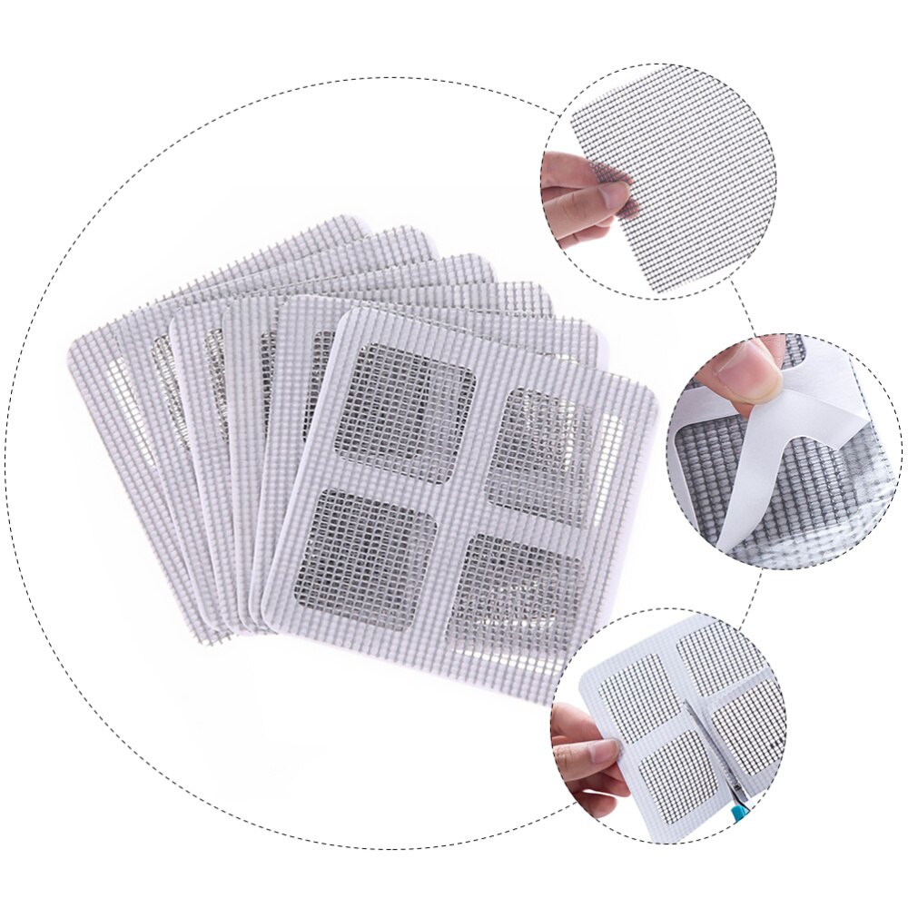 24 Pcs Screen Window Patch Screen Sticker Screen Holes Patch