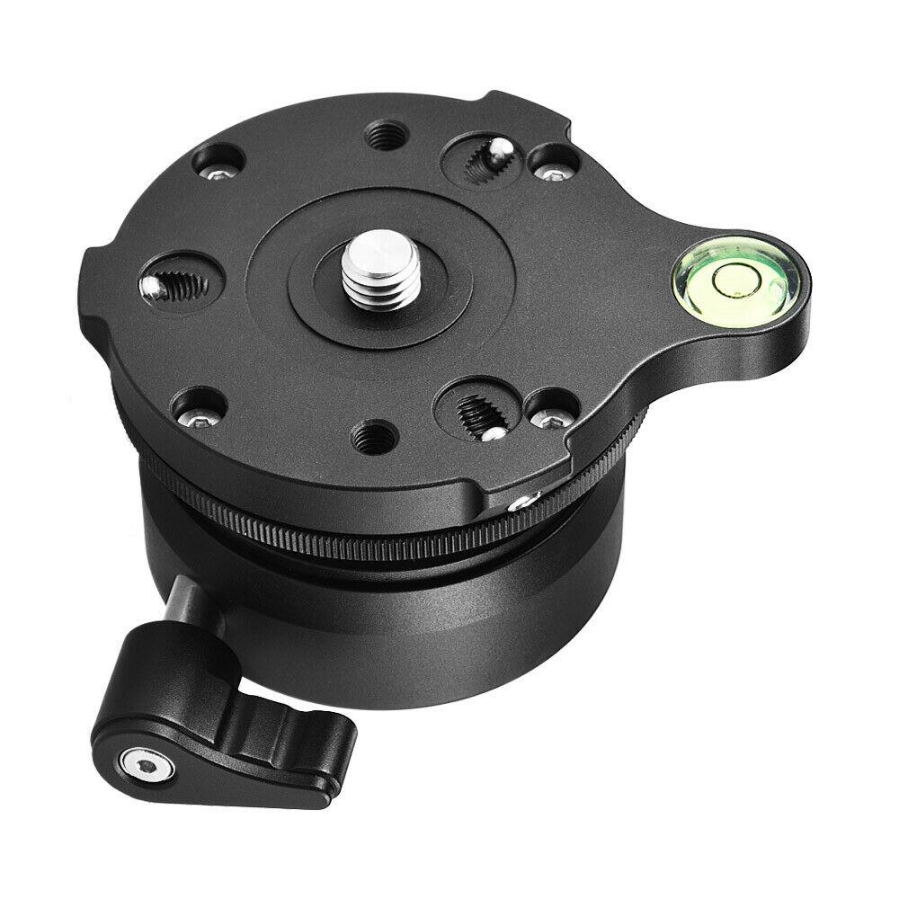 Yiwa 1.8 inch DY-60N Adjusting Aluminum Tripod Base Leveler Plate Camera holder for Nikon r40