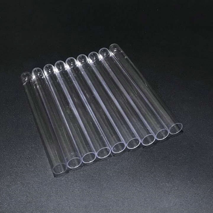 100 stks/partij 15x150mm ronde bodem Plastic test tubes voor soorten Laboratorium experimenten