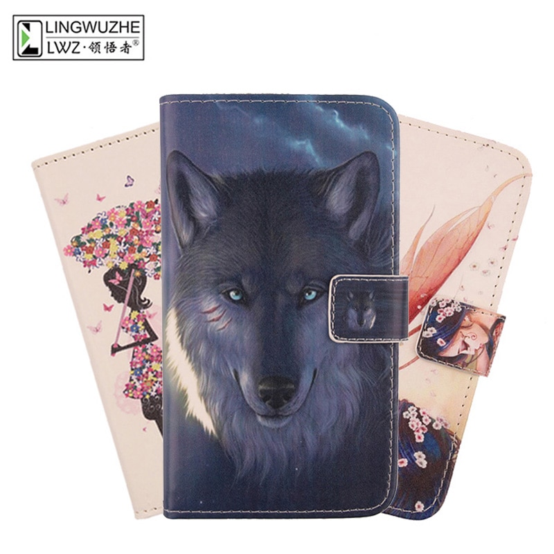 Para Blackview BV6100 Funda de cuero con tapa de lujo de 6,88 pulgadas Funda trasera para Blackview BV6100 Funda