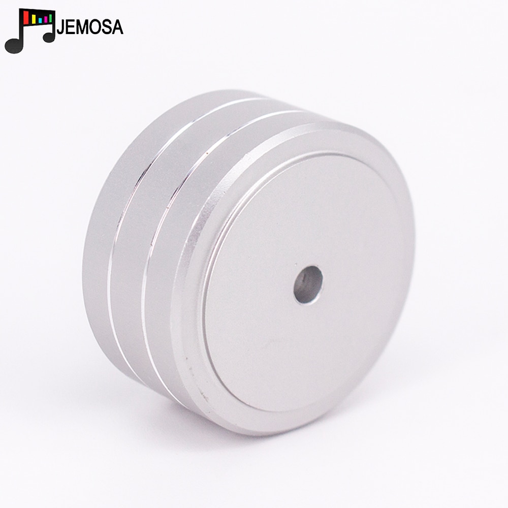 4PCS 40*20mm Aluminum Amplifier Feet Shock Absorber Amplifier Rubber Feet HIFI Turntable Feet Audio Speaker Isolation Feet Pad