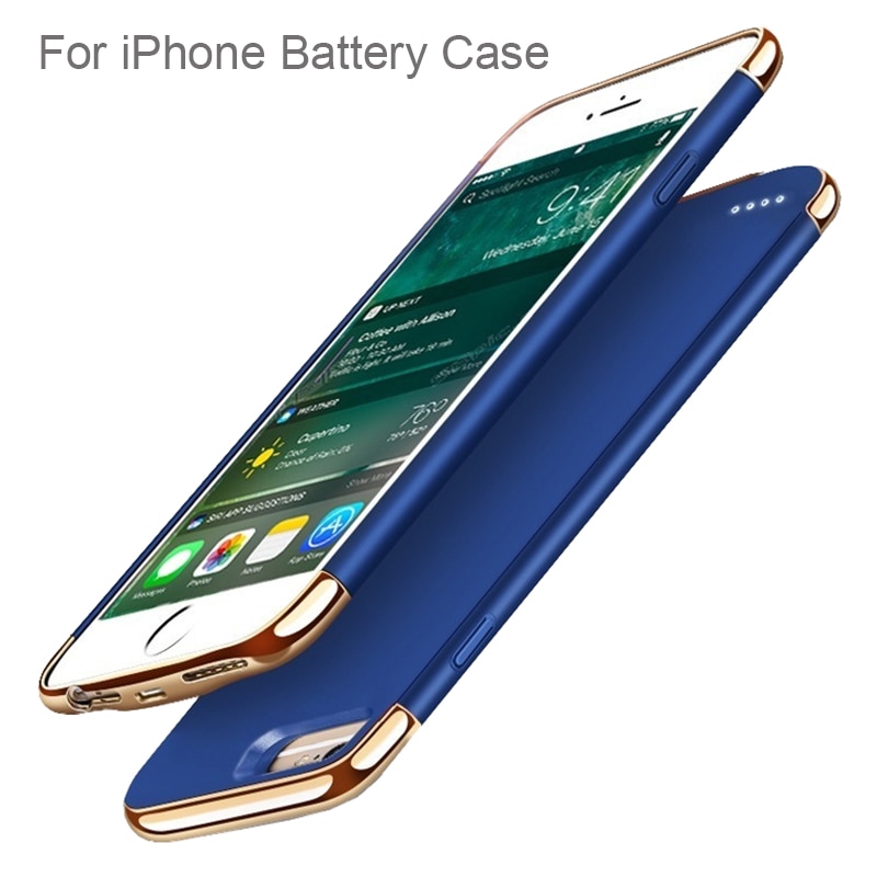 3500 Ultra Thin Phone Battery Charger Case For iPhone 6 7 8 X 4000mAh Power Bank Battery Charging Case For iphone 6 6s 7 8 plus