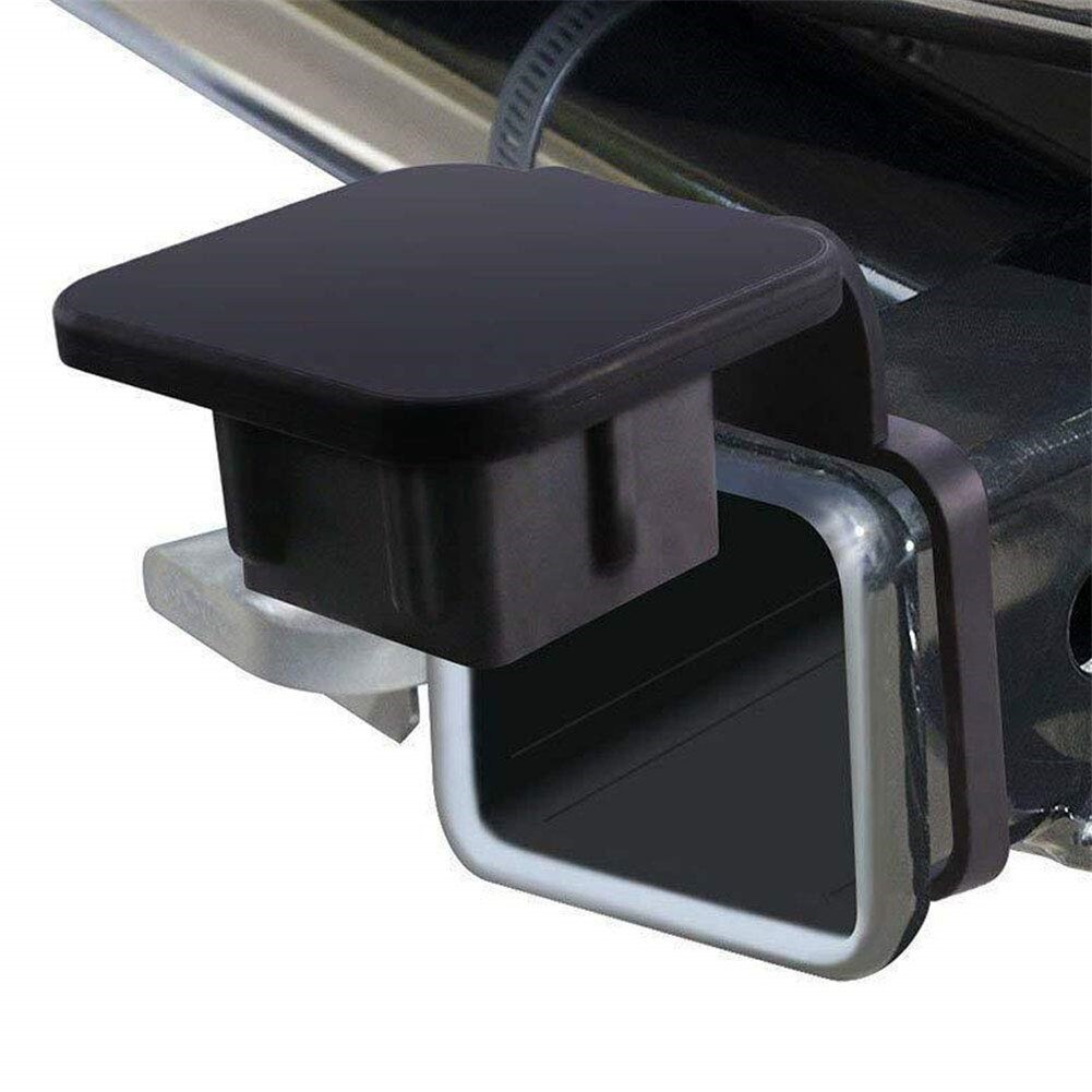 Tapón de enganche de remolque, Protector de tapa de tubo de 2 pulgadas, receptores de cubierta de enganche de remolque, accesorios de goma para coche, inserto de bola de enganche C