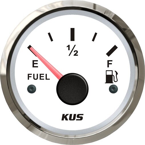 52mm kus brændstofniveau måler brændstofniveau meter 0-190 ohm signal: Ws