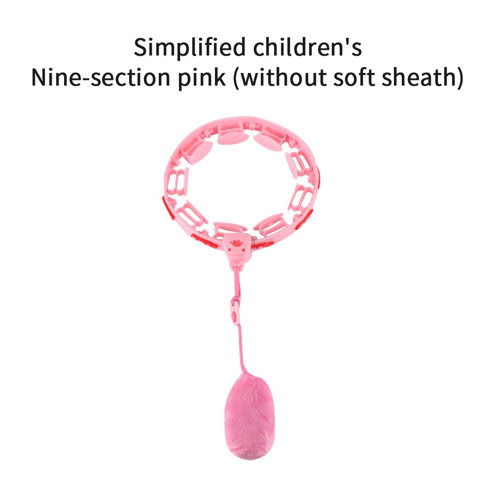 Cerceau de santé pour adultes et enfants, anneau amincissant amovible, Massage léger à 110 degrés, Fitness, 60-360 cm: Beige