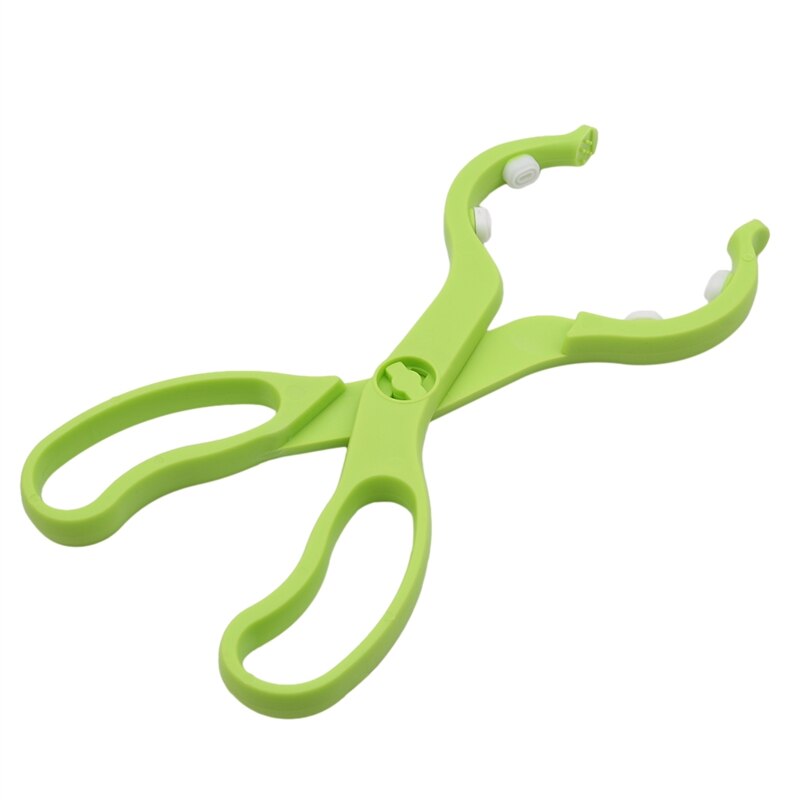 Pince à biberon antidérapante pour bébé, résistante à la chaleur, pour stériliser les biberons, en plastique, pour -né, sûre, multifonction, pour stériliser: green