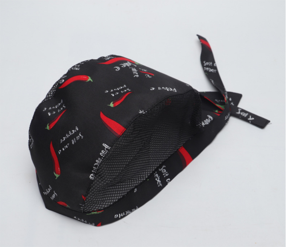 Adjustable Restaurant Chef Skull Cap Chef Mesh Hat Kitchen Cooking Hat for Adult Women Men: 2