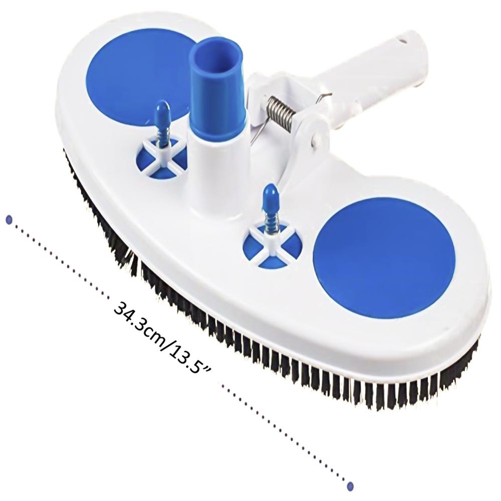 Swimming Pool Vacuum Cleaner Cleaning Tool Curved Suction Head Fountain Vacuum Cleaner Brush Fishpond Vacuum Brush