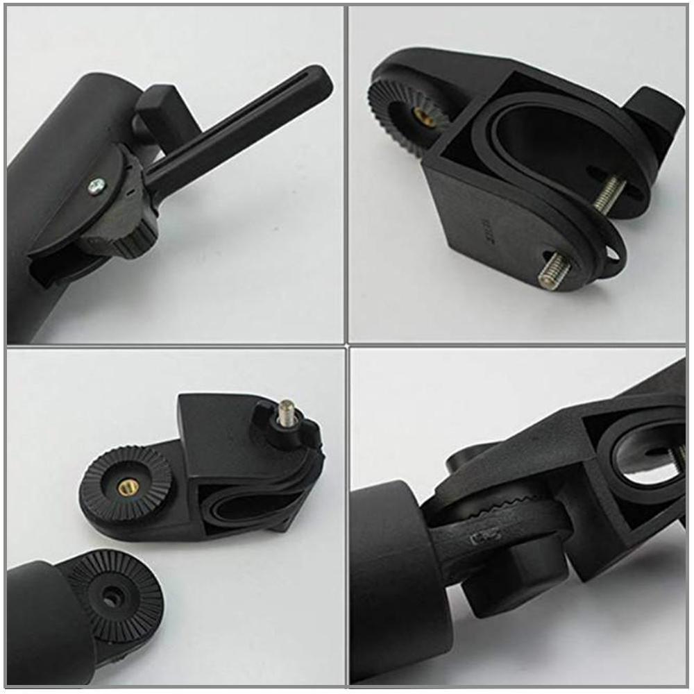 Para carro exterior cochecito de bebé carrito de Golf soporte de paraguas doble bloqueo soporte conector silla de ruedas accesorio Universal