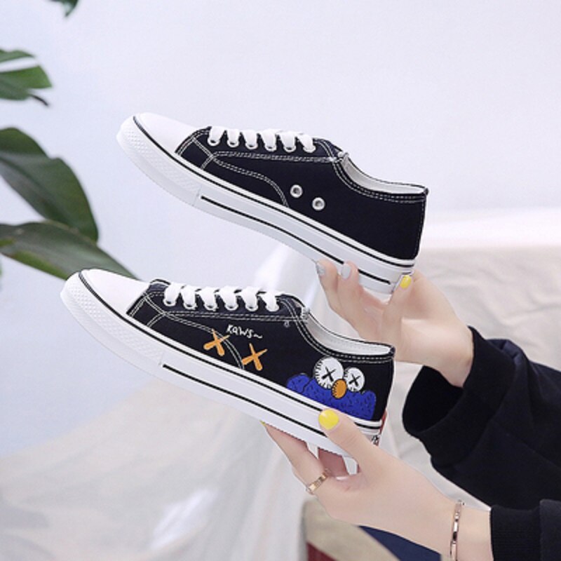 Chaussures en toile femmes étudiantes chaussures Harajuku sauvages chaussures pour femmes chaussures pour femmes chaussures de marée
