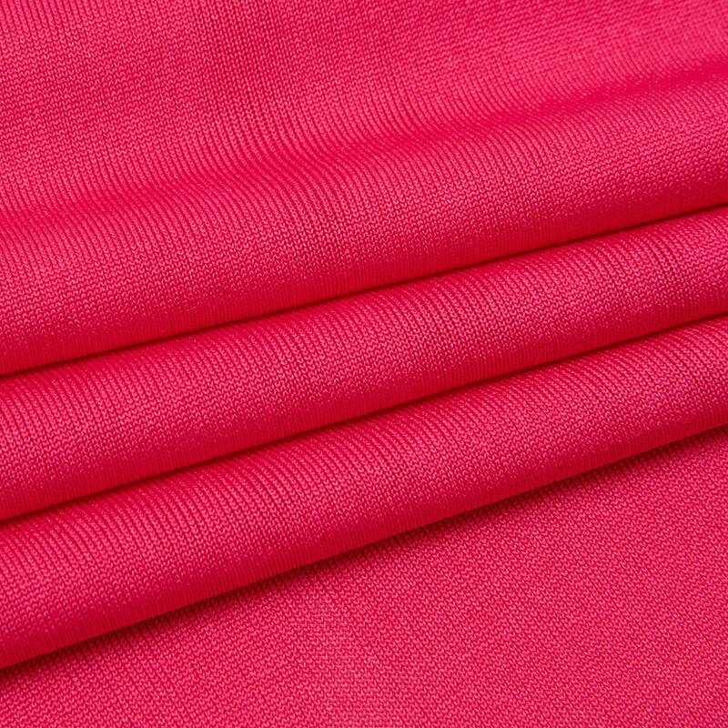 Hohe-festigkeit Gestrickte vier-seitige strecken Milch Seide Spandex Stoff Leistung tanzen Kleidung Sofa Stuhl Abdeckung Einfarbig stoff: heiß  Rosa