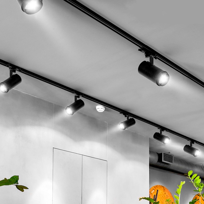 Mit schwerpunkt Spur licht 12 Watt 20 Watt LED Stelle licht Ausstellungsraum kleidung Einkaufen hintergrund Zauberstab rutsche Kolben mit schwerpunkt strahler Super helle