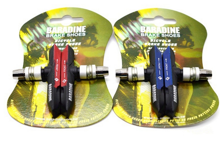 MTB-959V pastilhas de freio para mountain bike, pastilhas de freio de borracha v, bloco de freio para bicicleta de estrada, peças de ciclismo para sapatos de montanha