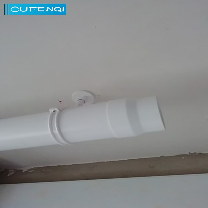 OUFENQI Plastic ducting reducer air duct ventilation reducer adapter air duct reducer 110mm to 100mm,200mm to 150mm
