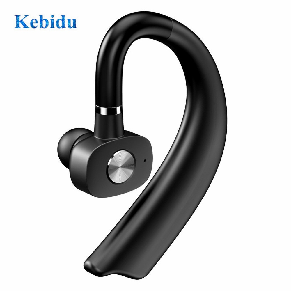 Kebidu handsfree draadloze bluetooth-oortelefoons met ruisonderdrukking, zakelijke draadloze bluetooth-headset met microfoon voor sportbestuurders