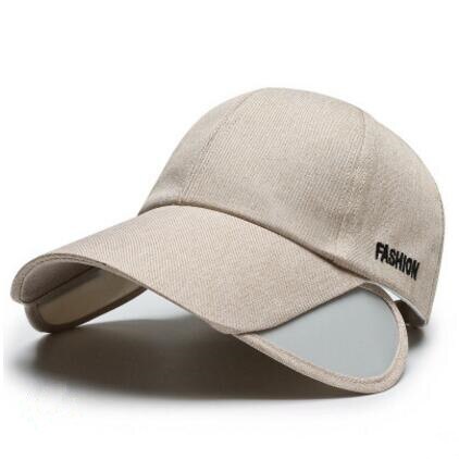 Siloqin Mannen Vissen Cap Zomer Ademend Baseball Cap Bone Sport Caps Vrouwen Persoonlijkheid Strand Hoed unisex: khaki