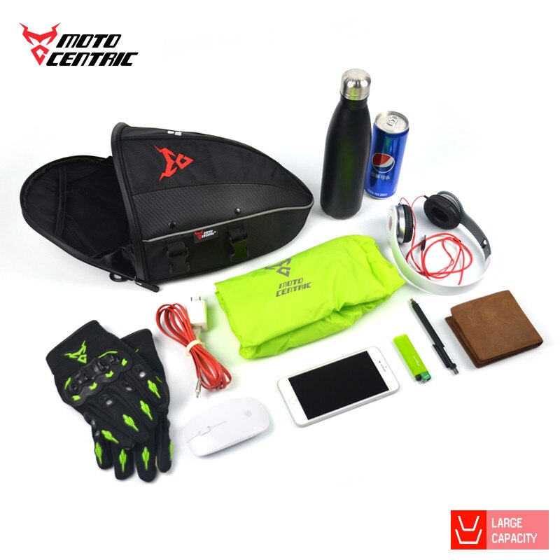 Bolsa trasera moto cross moto rcycle bolsa de asiento trasero oxford funda superior multifunción mochila de hombro impermeable mochilas surtidas