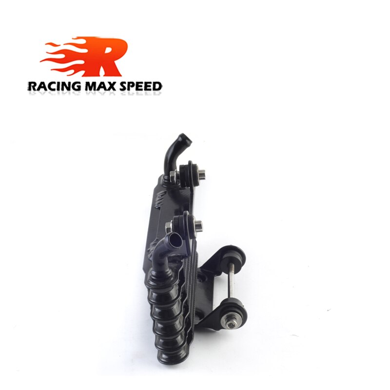 Universal Motorcycle oil cooler suit for Honda Yamaha 200mm black