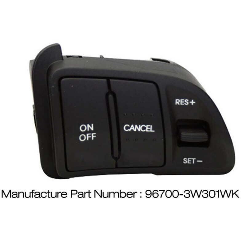 96700-3W301 Cruise Control Volume Music Button and Wire Steering Wheel Button for KIA Sportager