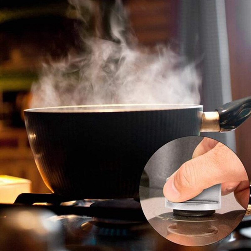 10Pcs Fornuis Knoppen, 6Mm Gasfornuis Knoppen Kachel Vervanging Metal Knoppen Accessoires Voor Keuken Gas Oven Knoppen