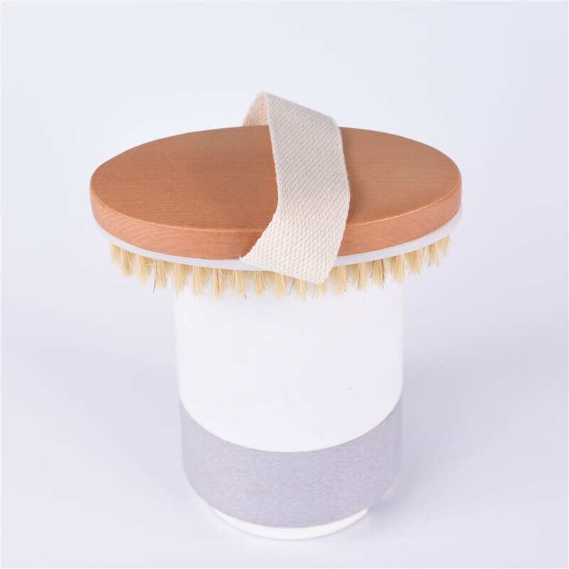 Dry Skin Body Brush Exfoliating Bath Brush Back Scrubber Back Brush Medium Strength Body Scrub Skin Bathing Brushing