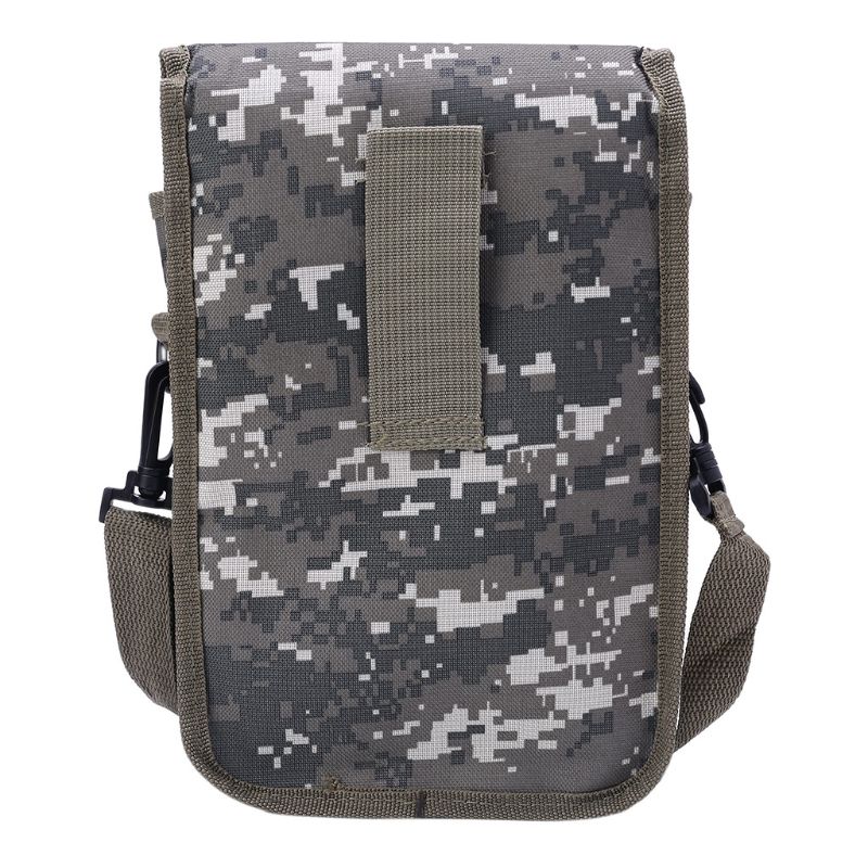 Metaaldetector Bag Camo Oxford Taille Schouder Riem Pouch Geluk Gold Nugget Tassen Voor Metaal Detecteren P9YE