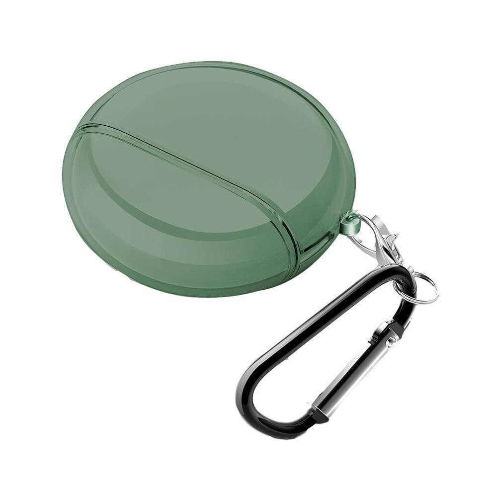 Hoesje voor huawei freebuds 3 oordopjes schokbestendig airbag bumperhoesje doorzichtig haakje voor honor flypods freebuds 2 pro hoesje: C