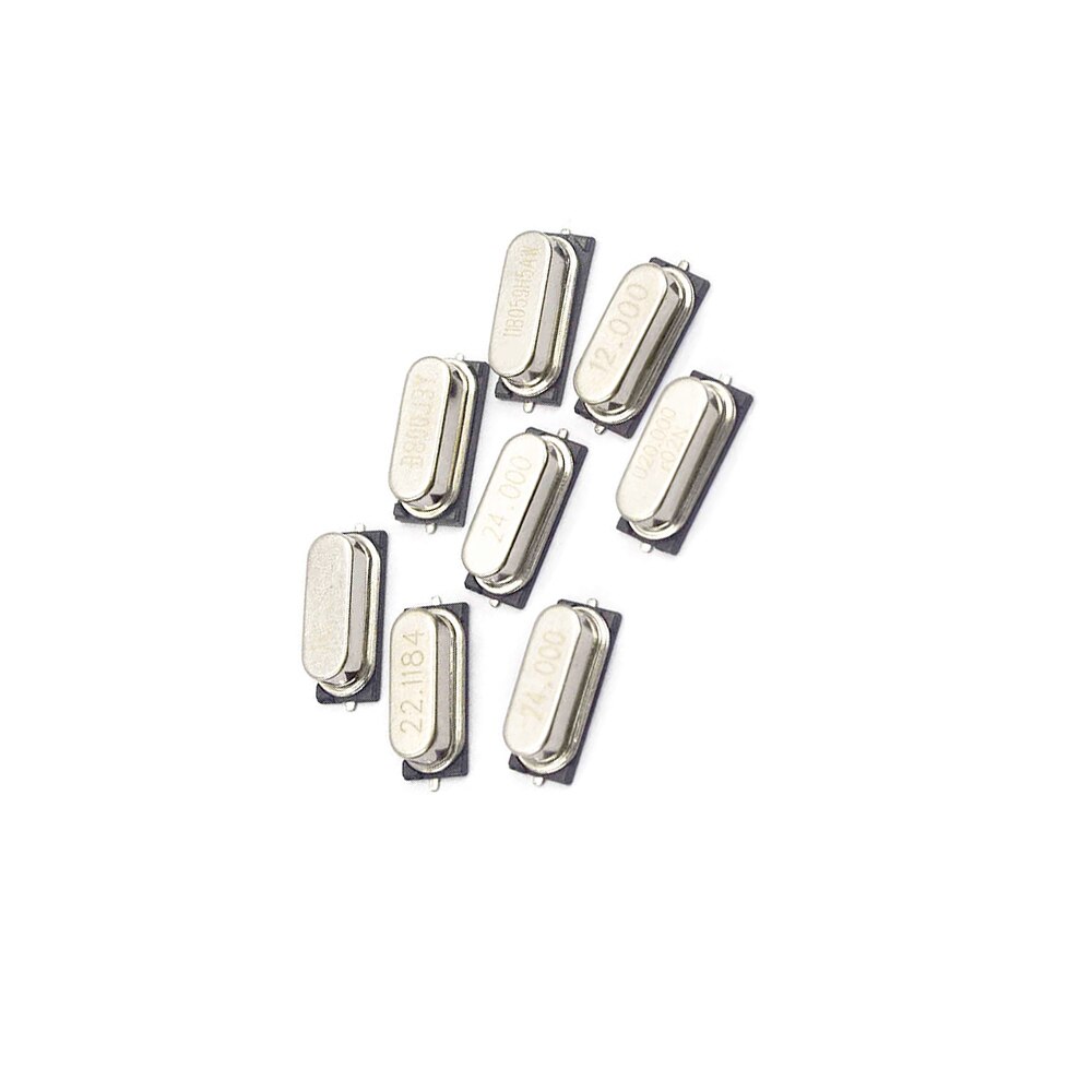 10 TEILE/LOS SMD Quarz Kristall Resonator passiv Oszillator HC49S 3,579545 Mhz 4Mhz 6Mhz 8Mhz 12Mhz 16mhz 20Mhz 24Mhz 27,120 Mhz