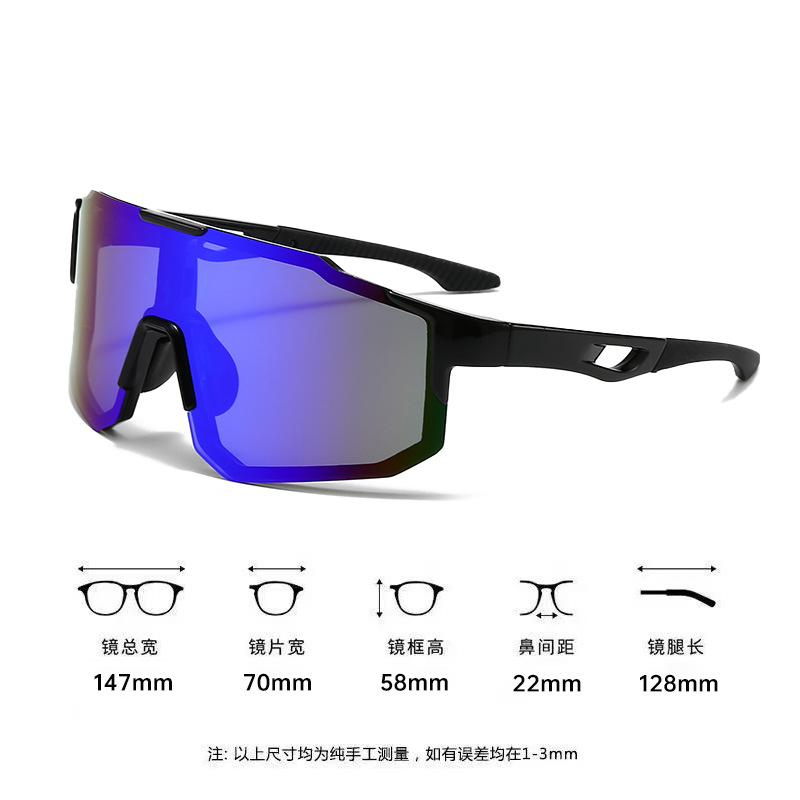 Mountain Climbing Goggles - Windproof Sports Sunglasses, UV400 Protection Cycling Glasses for Men & Women: Dark Khaki