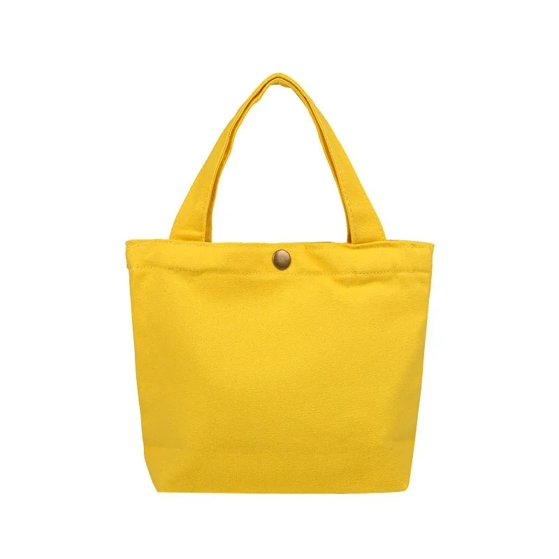 Draagbare Mini Tas Effen Retro Boodschappentassen Dames Vintage Tote Casual Schoudertas Portemonnee Hasp Emmer Bag: YELLOW