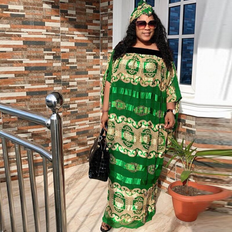 Boden-Länge Afrikanische Kleider Für Frauen Afrika Kleidung Muslimischen Lange Kleid Afrikanische verlieren Kleid Für Dame: Ursprünglich Titel