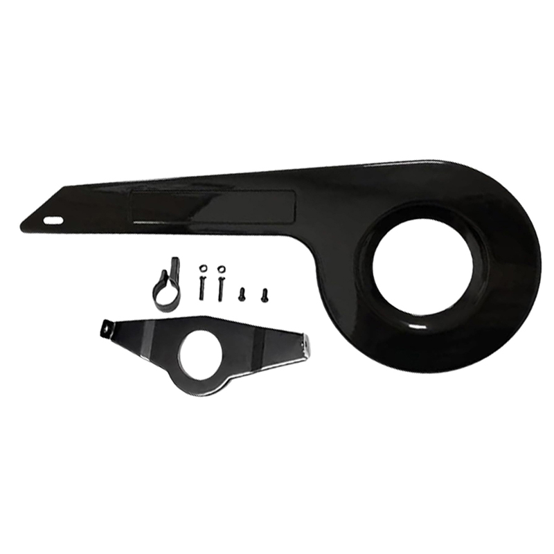 Fietskettingbeschermer Geschikt Voor 32-36 Tanden Universele Fietskettingbeschermer Kinderen Stevige Fietskettinghoes Voor Fietsaccessoires: WHITE