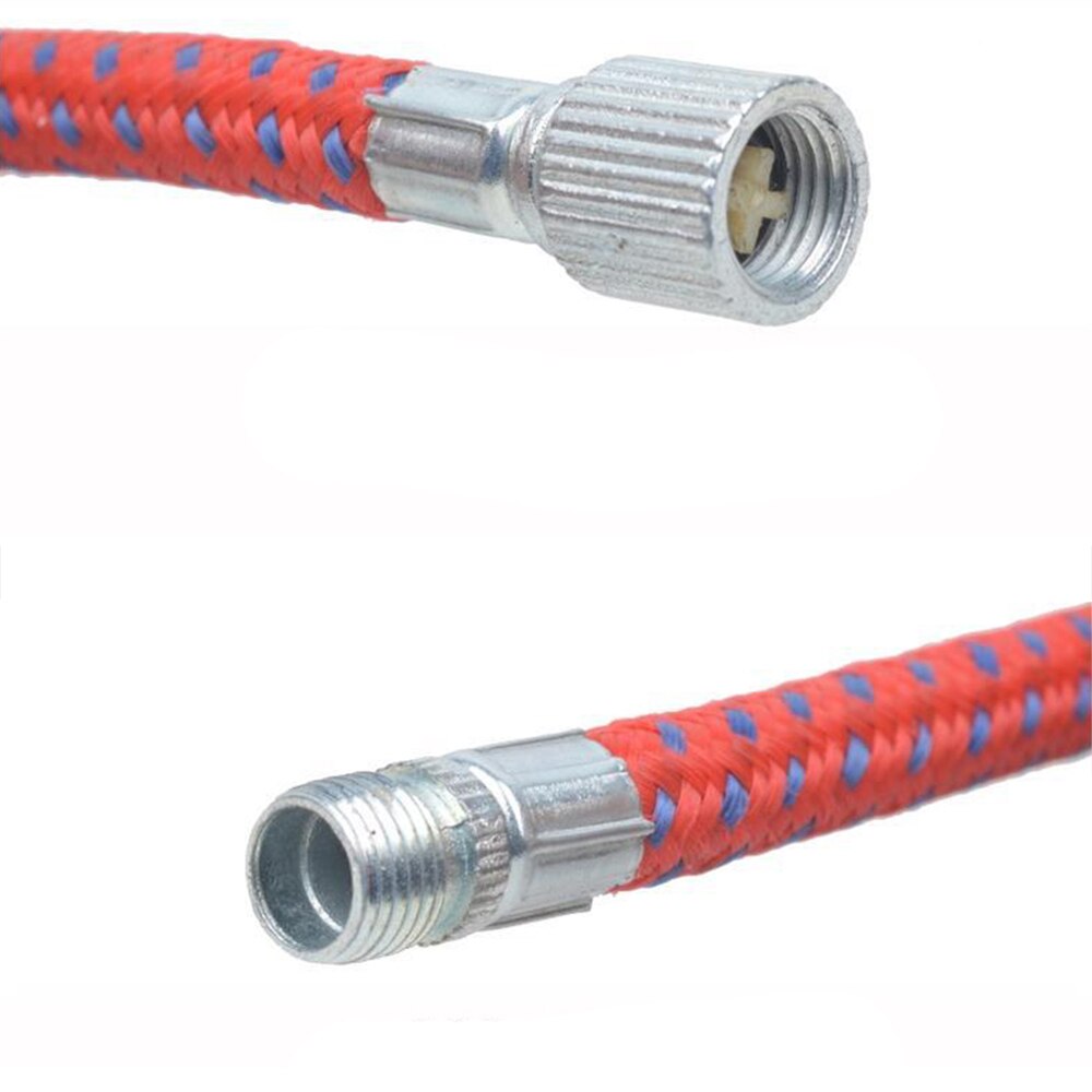 Easy Apply Connector Extension Adapter For Bicycle Pump Durable Air Hose High Pressure Rotating Practical Flexible Bike supplies